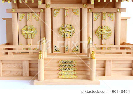 神田屋頂差異三社檜柏正面向上 90248464