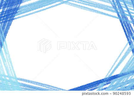 背景材料_彩色鉛筆_藍色 90248593