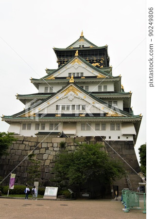 大阪城城堡塔全景 90249806