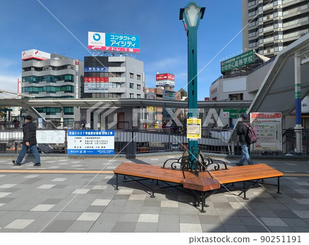 In front of Kawagoe station In front of Kawagoe station 90251191