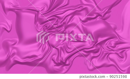 Vivid pink silk fabric texture abstract background - Stock Illustration ...