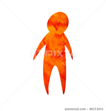 human standing pose abstract body art watercolor painting hand drawing illustration design human standing pose abstract body art watercolor painting hand drawing illustration design 90253852