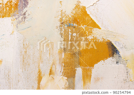 The texture of the canvas. 90254794