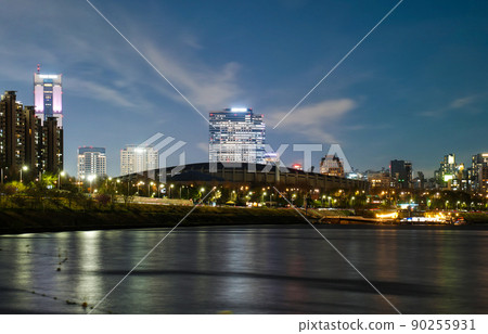 han river scenery in seoul south korea han river scenery in seoul south korea 90255931