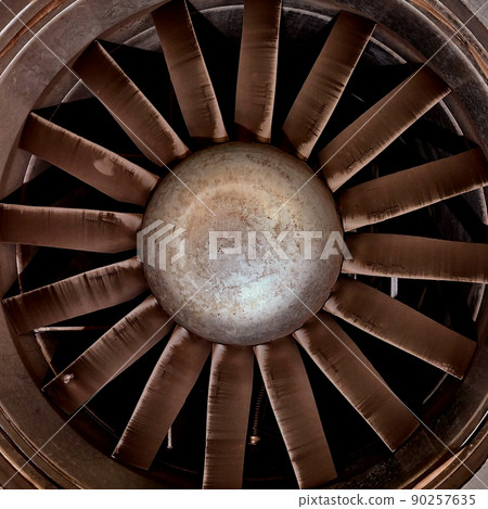 Huge industrial jet fan metal blades 90257635