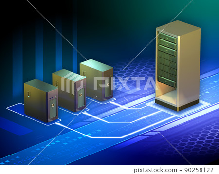 Server and workstations 90258122