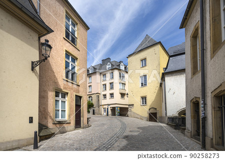 Panorama of Luxembourg city 90258273