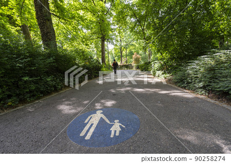 Edith Klein park in Luxembourg. Edith Klein park in Luxembourg. 90258274