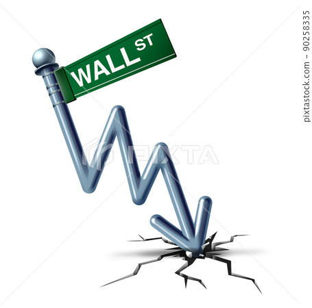 Wall Street Decline 90258335