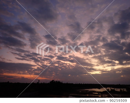 魚垣夕陽 90259309