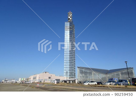Road Station Road Station Akita Port Selion Tower Sky Back 90259450