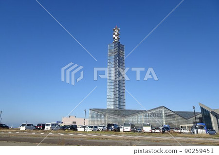 Road Station Road Station Akita Port Selion Tower Sky Back 90259451