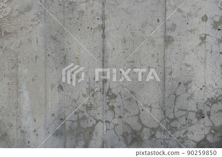 Reinforced concrete texture with areas covered with small cracks and spots 90259850