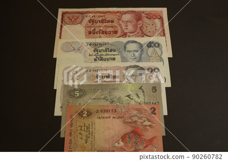 Sri Lankan banknotes around 1980 Sri Lankan banknotes around 1980 90260782
