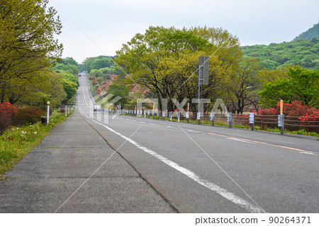 Straight road Straight road 90264371