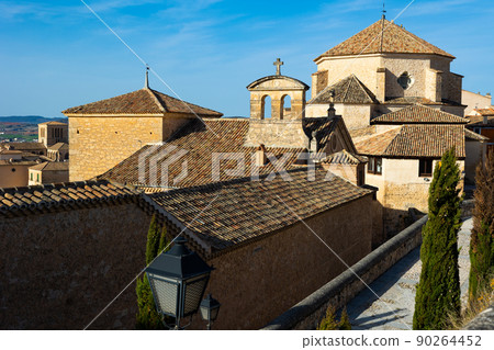 Cuenca cityscape with Church of San Pedro and former Carmelite monastery Cuenca cityscape with Church of San Pedro and former Carmelite monastery 90264452