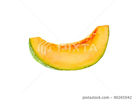 Yubari 瓜模擬手繪透明背景的水彩插圖 90265042
