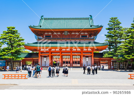 Kyoto Heian Shrine Jing Temple Kyoto Heian Shrine Jing Temple 90265986
