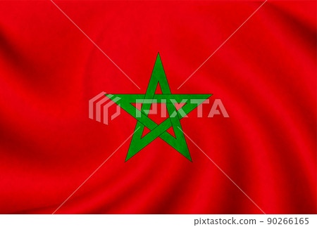 摩洛哥國旗圖標 90266165