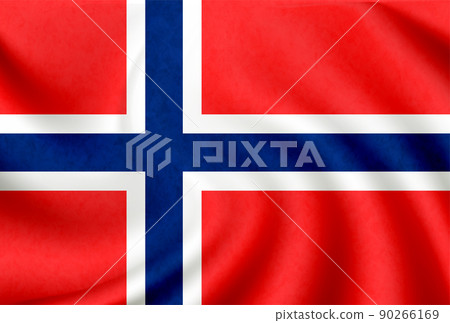 挪威國旗圖標 90266169