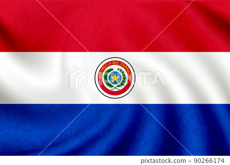 巴拉圭國旗圖標 90266174