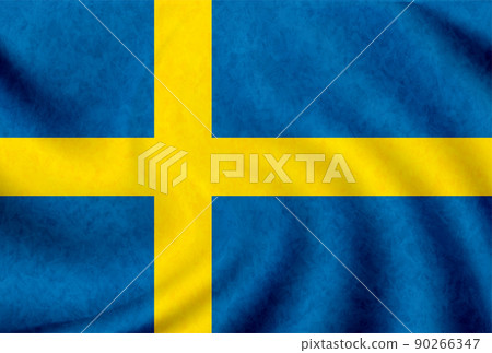 Sweden national flag icon 90266347