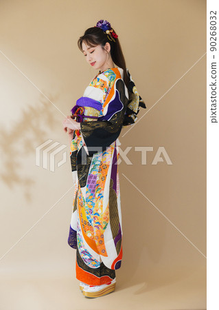 Furisode 女人全身 90268032