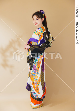 Furisode 女人全身 90268035