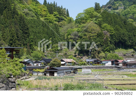 南信濃富山鄉的風景(南信濃之木澤地區) 南信濃富山鄉的風景(南信濃之木澤地區) 90269802