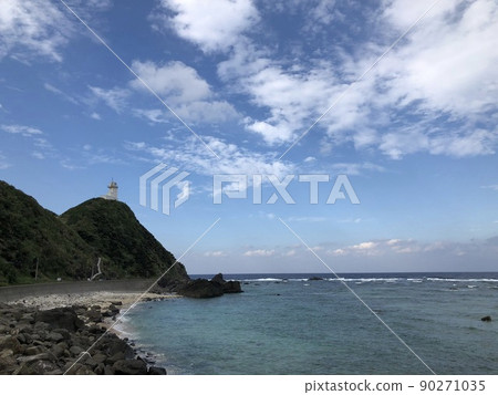 奄美大島的笠崎燈塔 90271035