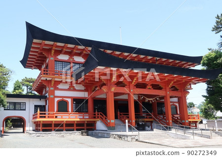 Hamamatsu City Kamoeji Temple Haiden 90272349