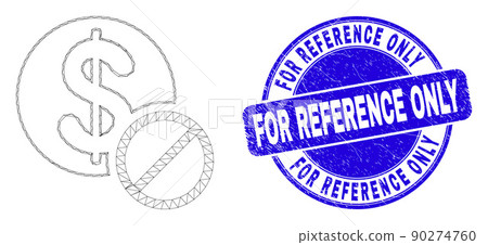 Blue Grunge For Reference Only Stamp and Web...-插圖素材 [90274760] - PIXTA圖庫