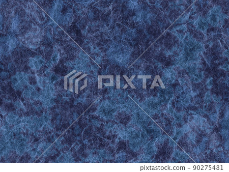 Indigo / Japan Blue, Murakumo dyed Unryu Japanese paper 90275481