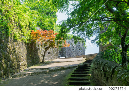 《Oita Prefecture》 Nationally designated historic site Oka Castle Ruins Taketa City 《Oita Prefecture》 Nationally designated historic site Oka Castle Ruins Taketa City 90275734