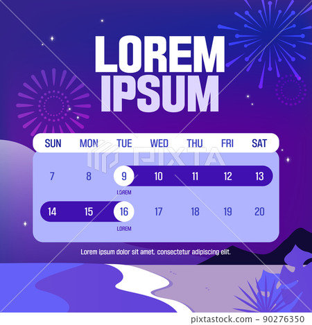 暑假假期航運信息模板 02 90276350