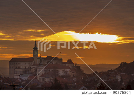Mikulov castle, South Moravia, Czech Republic 90276804