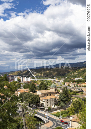 Cosenza, old town on mountains, Calabria, Italy 90276908