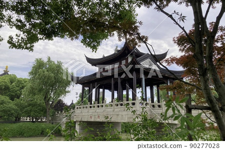 中國五層寶塔 90277028