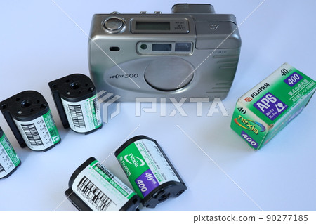 APS camera and cartridge integrated film that has declined APS camera and cartridge integrated film that has declined 90277185