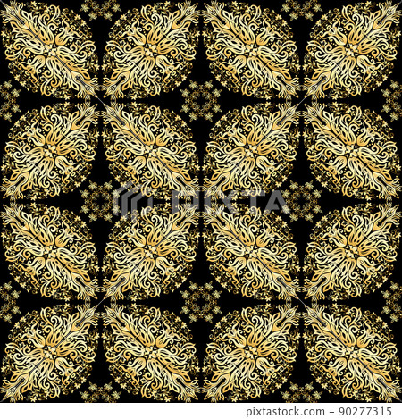 Classical luxury old fashioned damask ornament, royal victorian floral baroque. Classical luxury old fashioned damask ornament, royal victorian floral baroque. 90277315