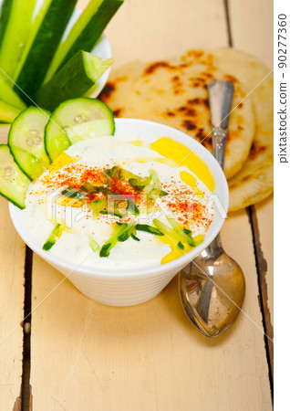 Arab middle east goat yogurt and cucumber salad Arab middle east goat yogurt and cucumber salad 90277360