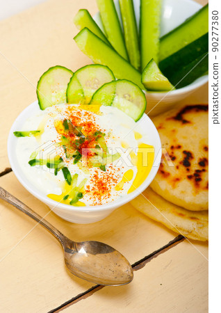 Arab middle east goat yogurt and cucumber salad Arab middle east goat yogurt and cucumber salad 90277380