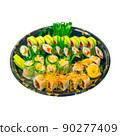take away sushi express on plastic tray 90277409