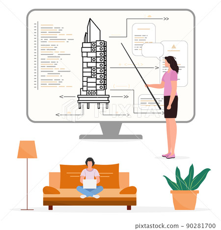 People Construction Building Online Education 90281700