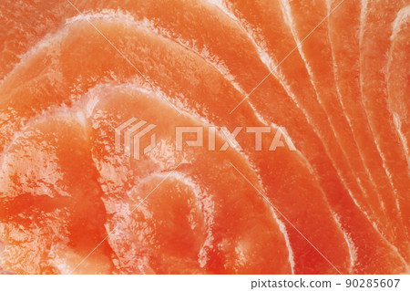 Fresh raw Salmon texture background Fresh raw Salmon texture background 90285607