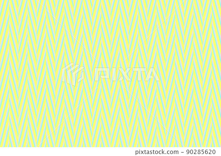 Pastel yellow, mint green and white herringbone zigzag pattern Pastel yellow, mint green and white herringbone zigzag pattern 90285620