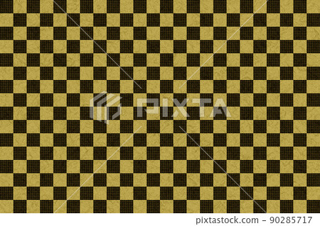 Gold leaf Japanese pattern background Lattice background Gold leaf Japanese pattern background Lattice background 90285717