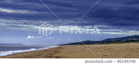 Jurassic Coast before storm, Dorset, UK Jurassic Coast before storm, Dorset, UK 90289706