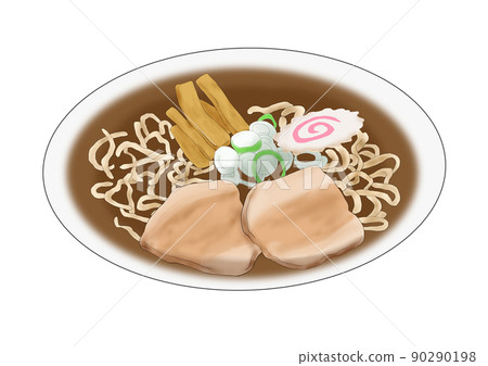 Soy sauce ramen (hand-painted) Soy sauce ramen (hand-painted) 90290198