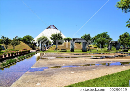 和泉市立鶴博物館 鶴園 和泉 新綠的時候 90290629